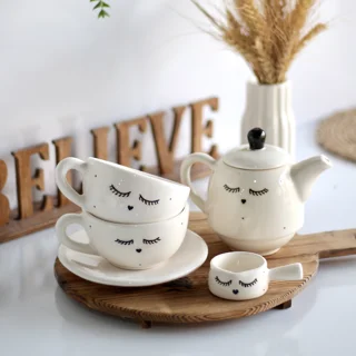 ست چایخوری طرح چشم